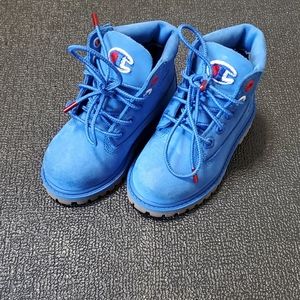 ❌SOLD❌ 7C Toddler Blue Timberland x Champion Boots